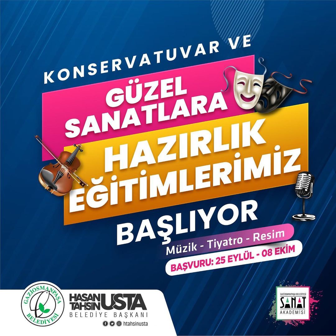 Gaziosmanpaşa Belediyesi - Güzel Sanatlara Hazırlık