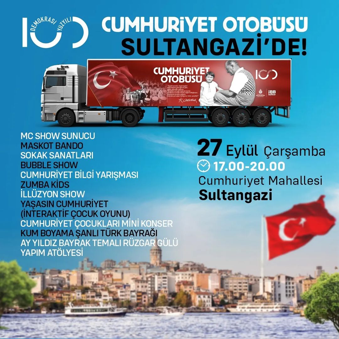 İBB Kültür - Cumhuriyet Otobüsü
