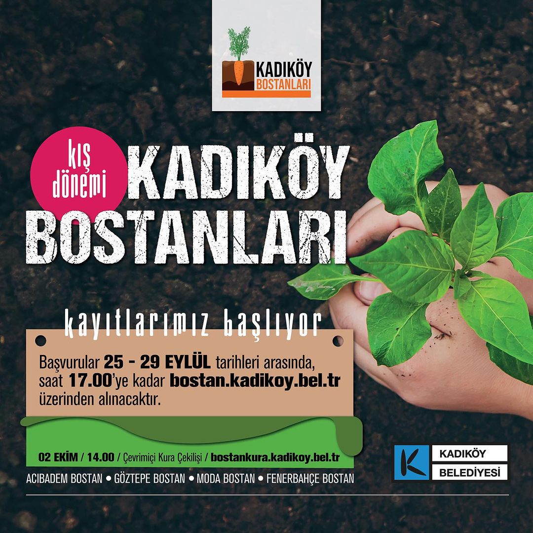 Kadıköy Belediyesi - Kadıköy Bostanları