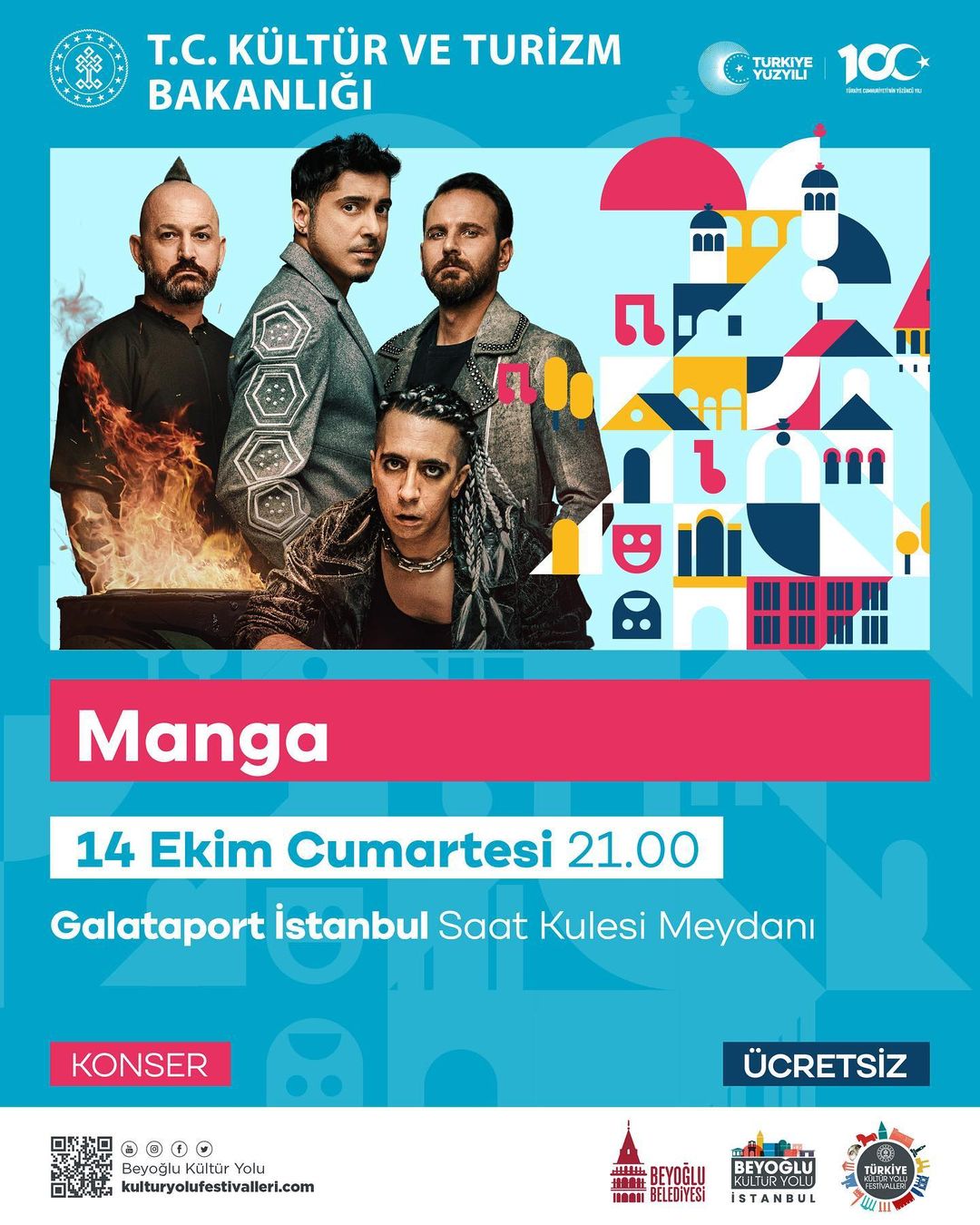Beyoğlu Belediyesi - Manga Konseri