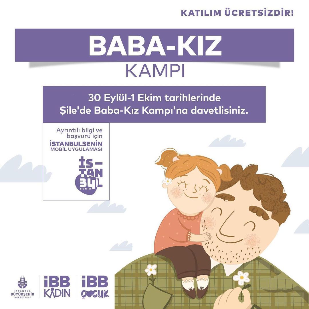 İBB KADIN - Baba-Kız Kampı
