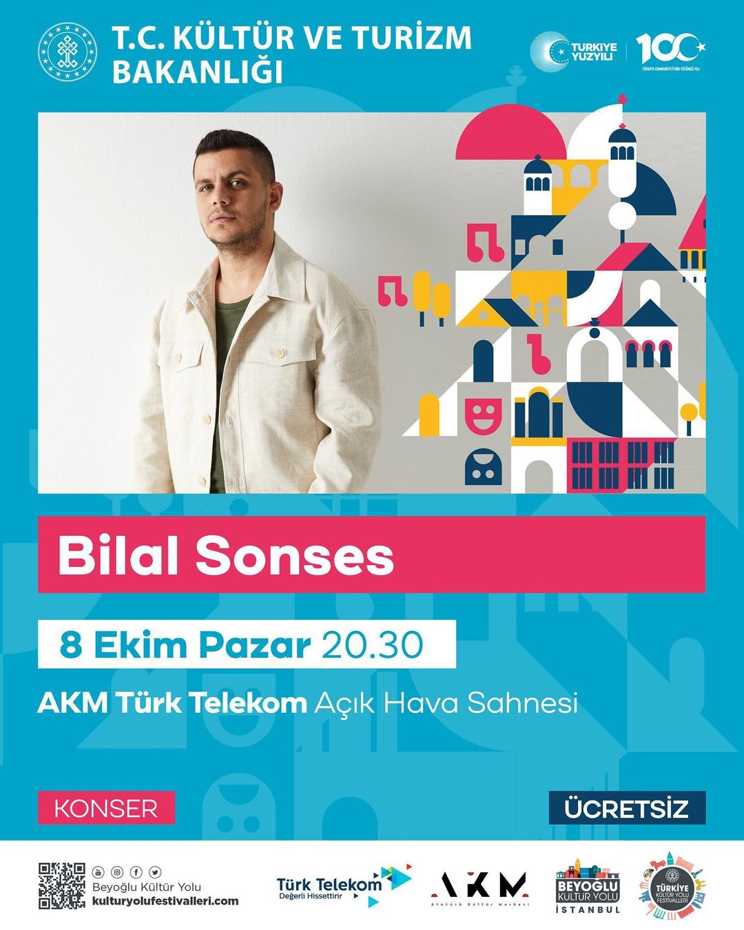 Beyoğlu Belediyesi - Bilal Sonses Konseri