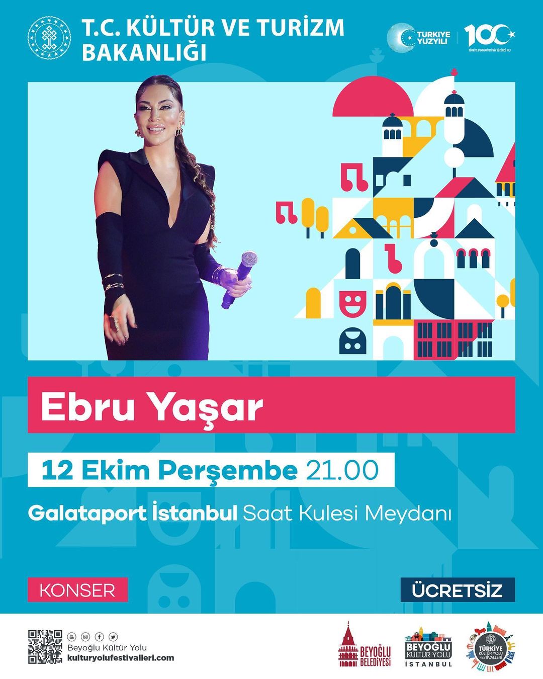 Beyoğlu Belediyesi  - Ebru Yaşar Konseri