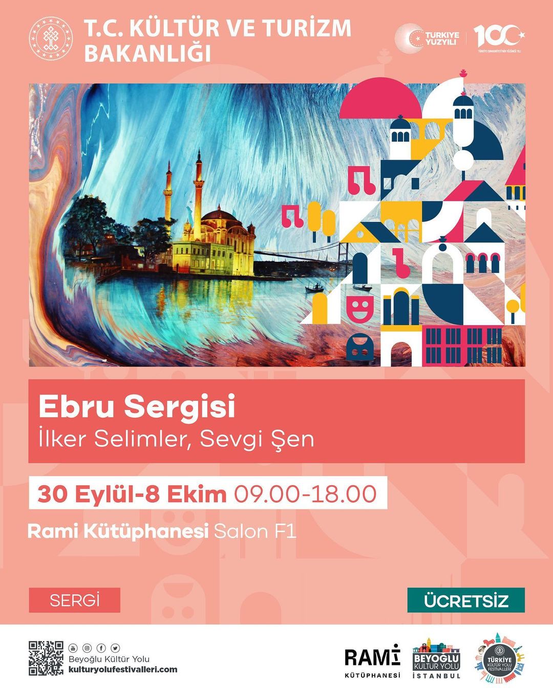 Beyoğlu Belediyesi - Ebru Sergisi