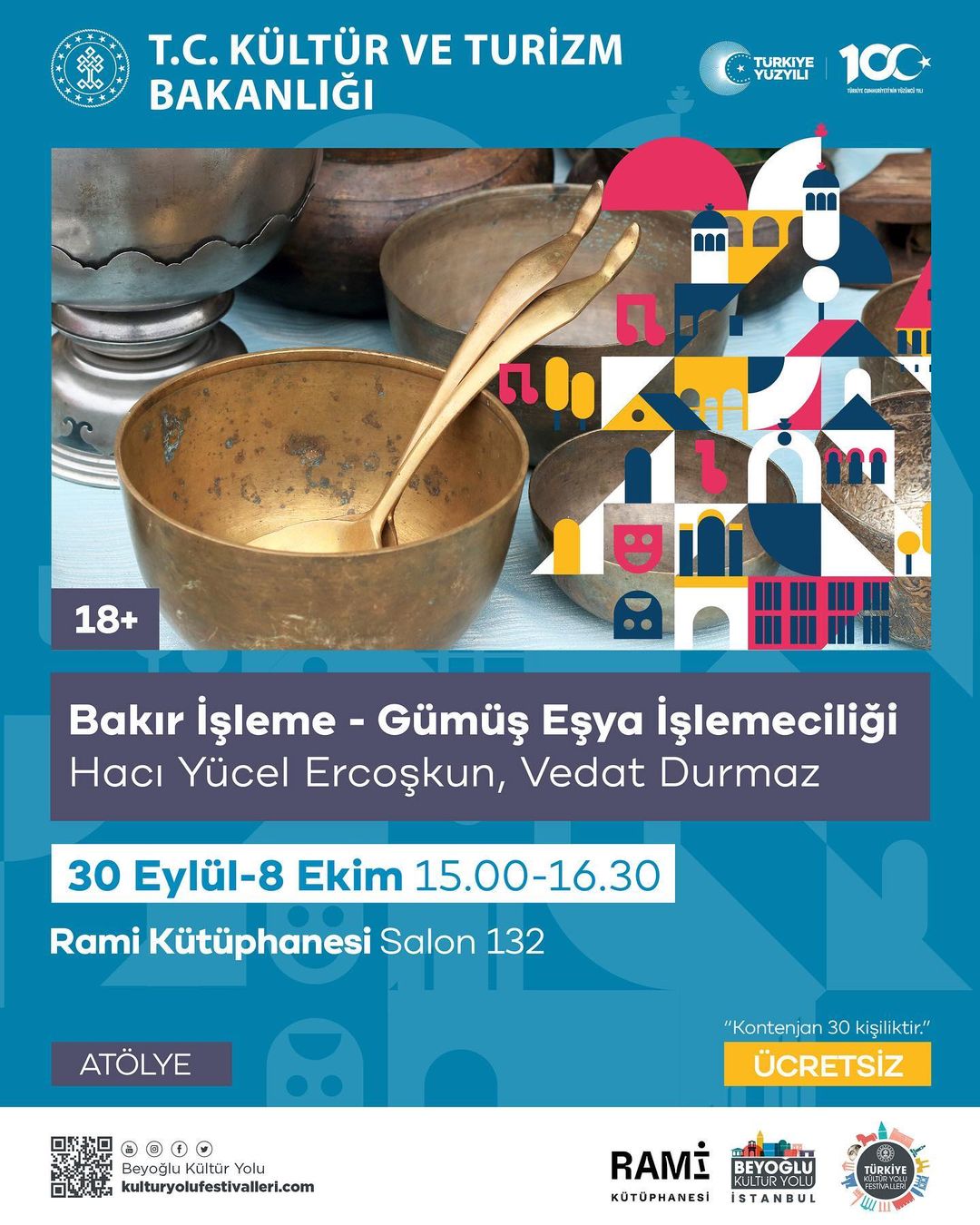 Beyoğlu Belediyesi - Bakır İşleme ve Gümüş Eşya İşlemeciliği