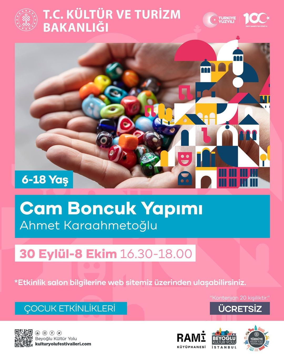 Beyoğlu Belediyesi - Cam Boncuk Yapımı
