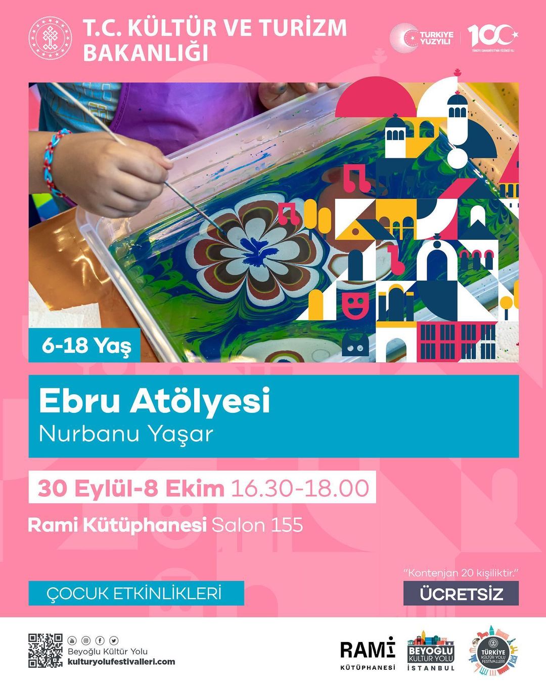 Beyoğlu Belediyesi - Ebru Atölyesi