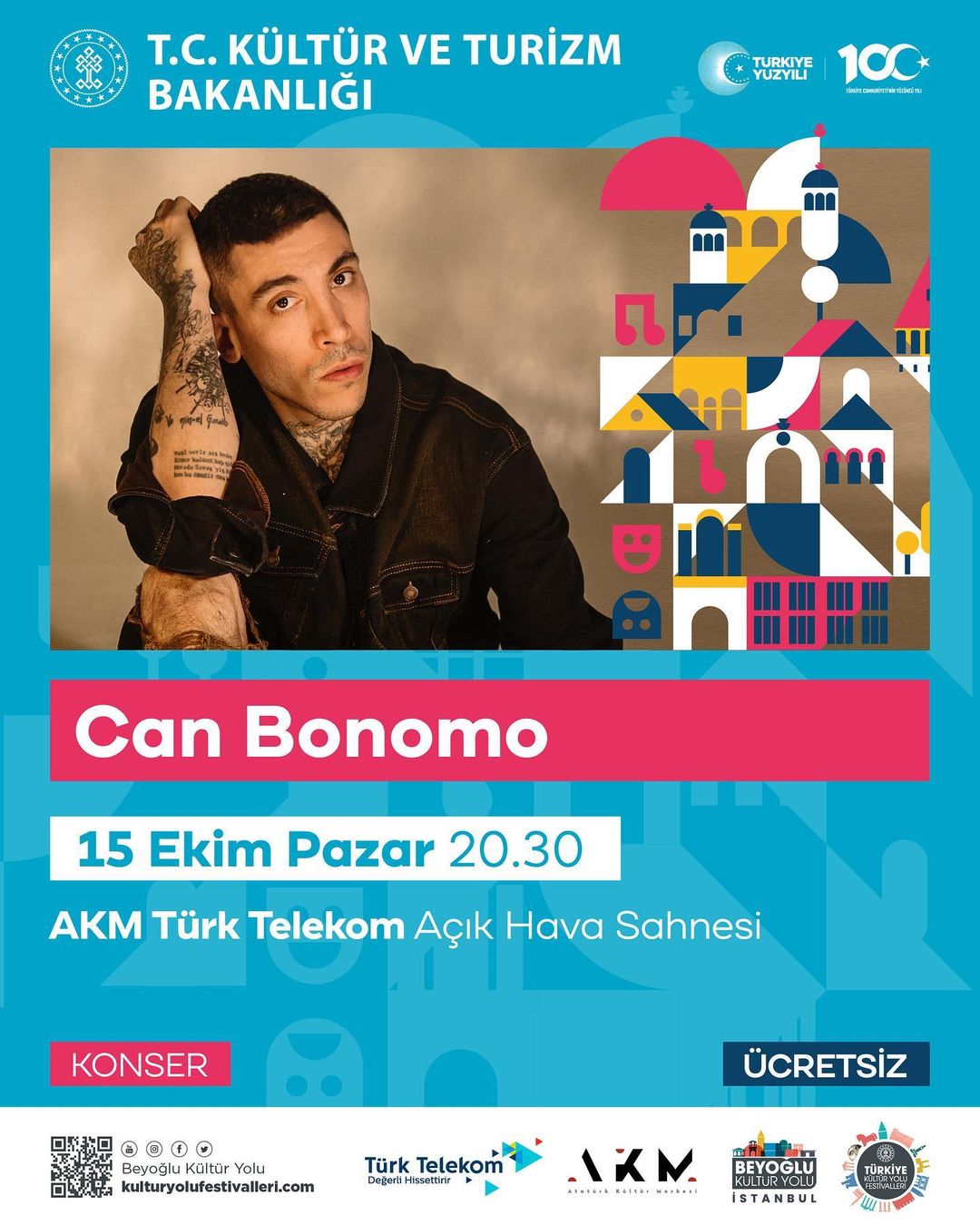 Beyoğlu Belediyesi - Can Bonomo Konseri