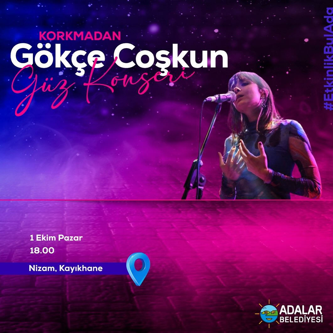 Adalar Belediyesi - Gökçe Çoşkun Konseri