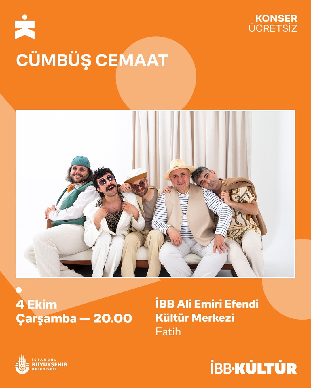 İBB Ali Emiri Efendi Kültür Merkezi - Cümbüş Cemaat Konseri 