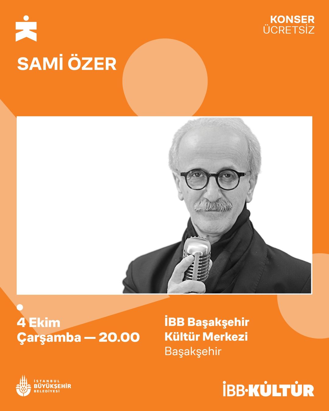 İBB Başakşehir Kültür Merkezi - Sami Özer Konseri