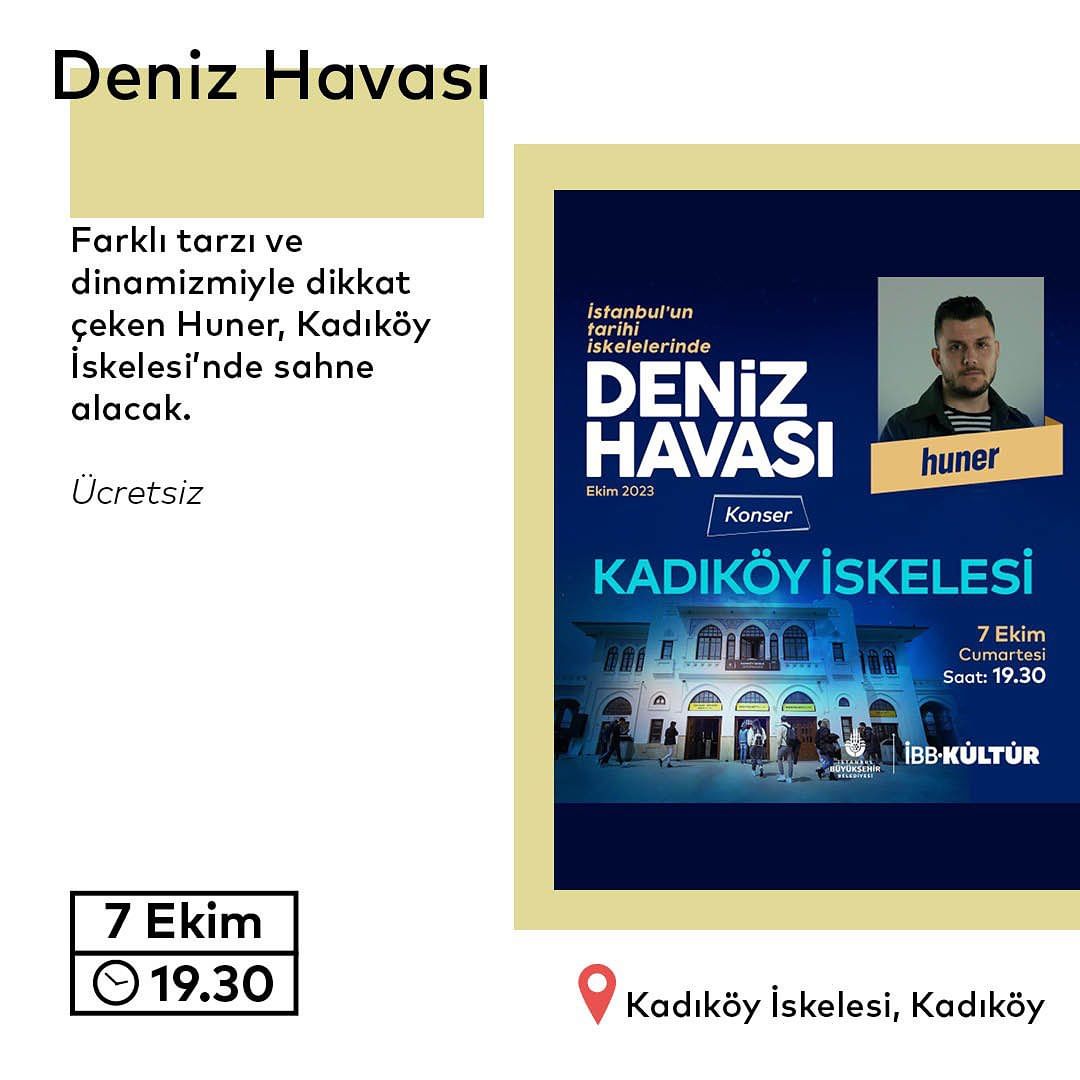 İBB KÜLTÜR - 'Deniz Havası' adlı  Konser
