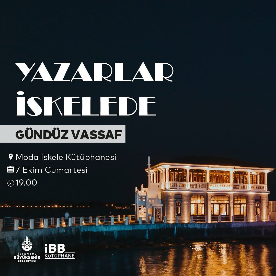 Moda İskele Kütüphanesi - Yazarlar İskelede 