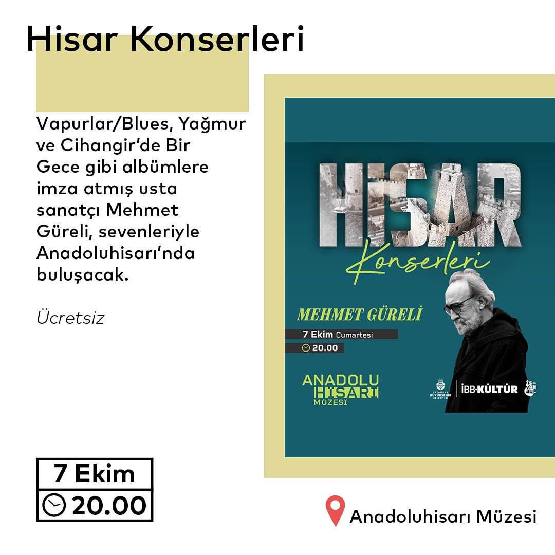 İBB KÜLTÜR - Konserleri ( Mehmet Güreli)