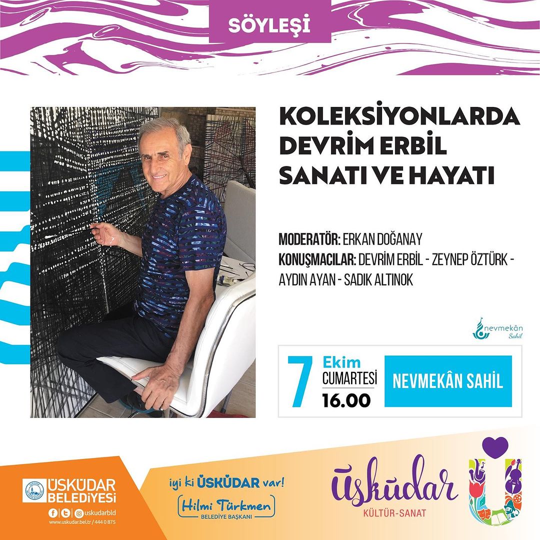 Üsküdar Belediyesi - Koleksiyonlarda Devrim Erbil & Sanatı ve Hayatı