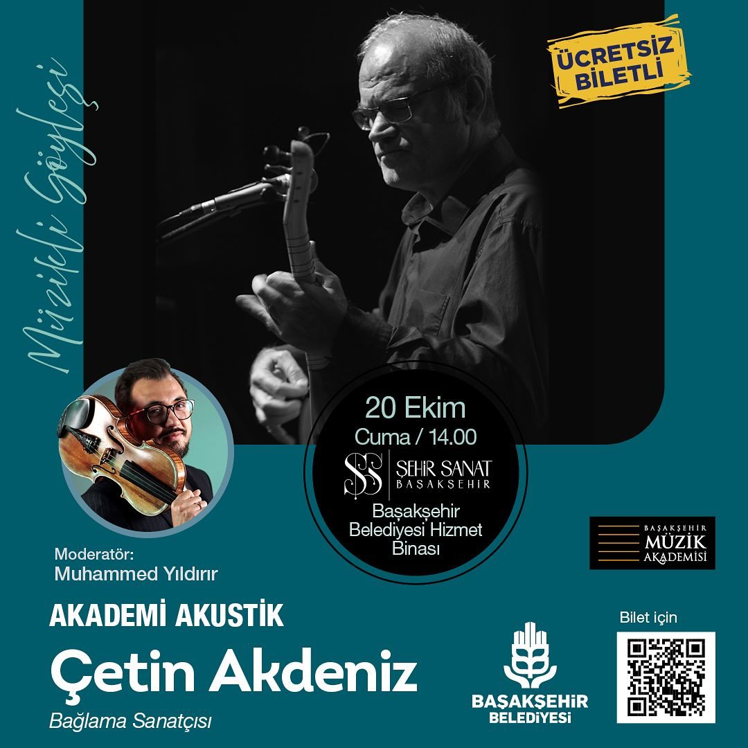 Başakşehir Belediyesi - Çetin Akdeniz Bağlama Performansı
