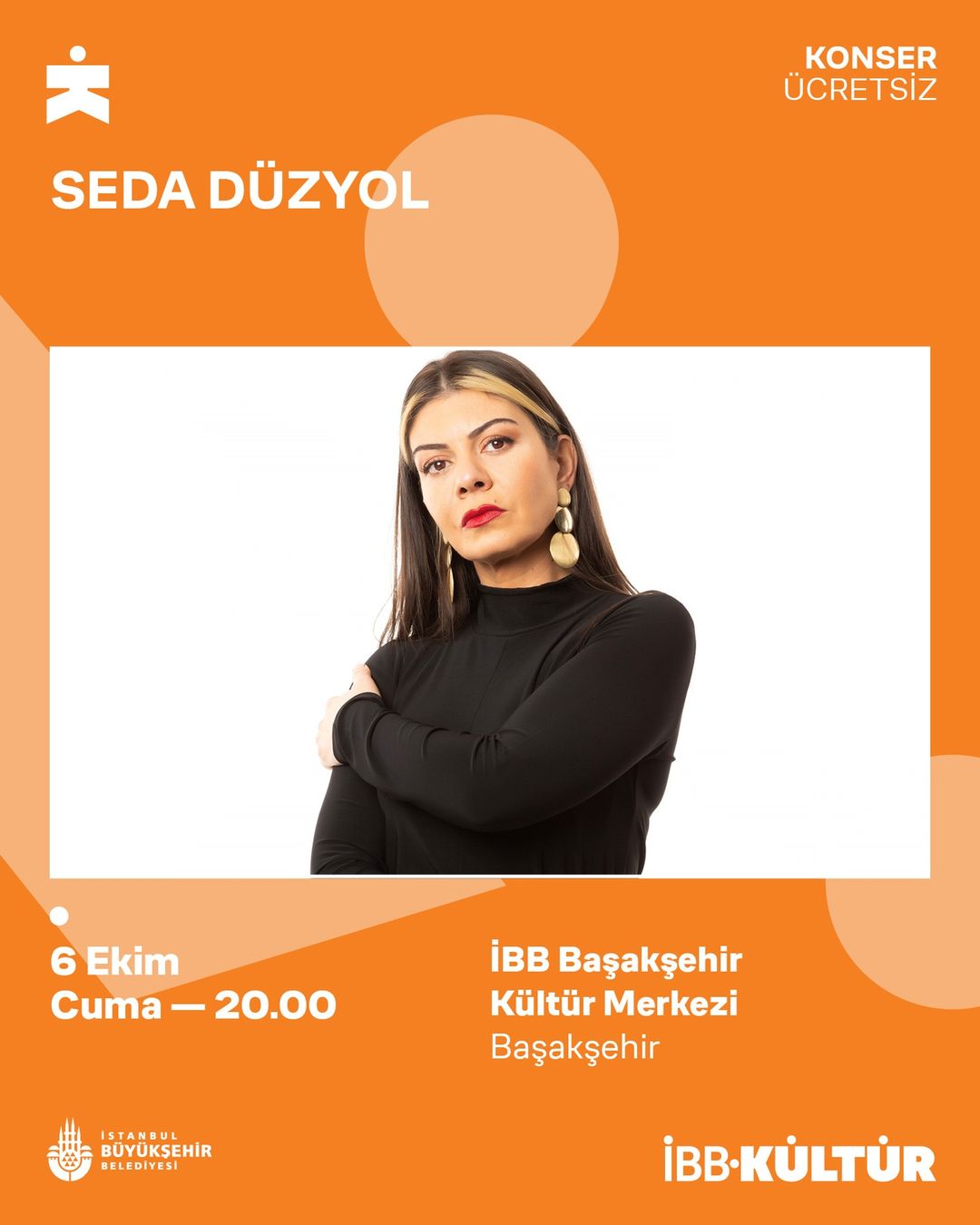 İBB Başakşehir Kültür Merkezi - Seda Düzyol Konseri