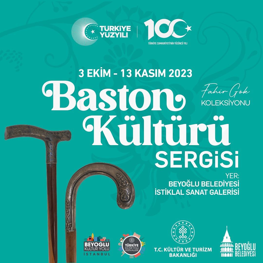 Beyoğlu Belediyesi - Baston Kültür Sergisi Fahir Gök Koleksiyonu