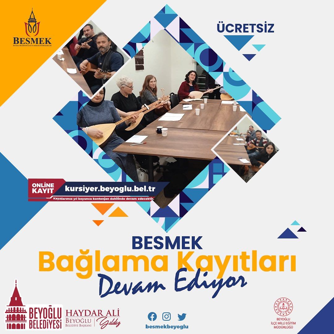 Beyoğlu Belediyesi - BESMEK Bağlama Branşı Kayıtları