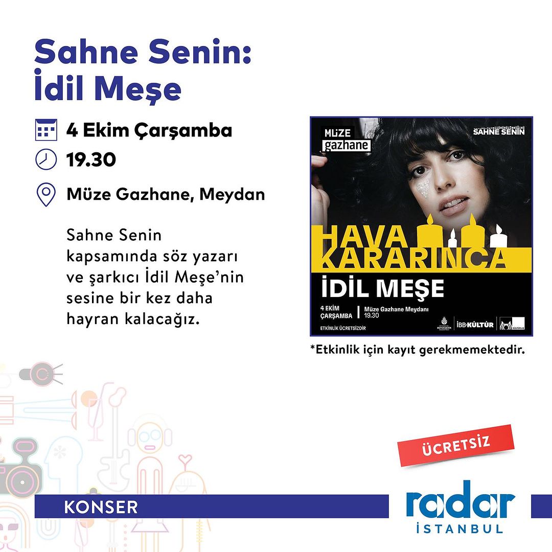 Müze Gazhane - Sahne Senin: İdil Meşe Konseri 