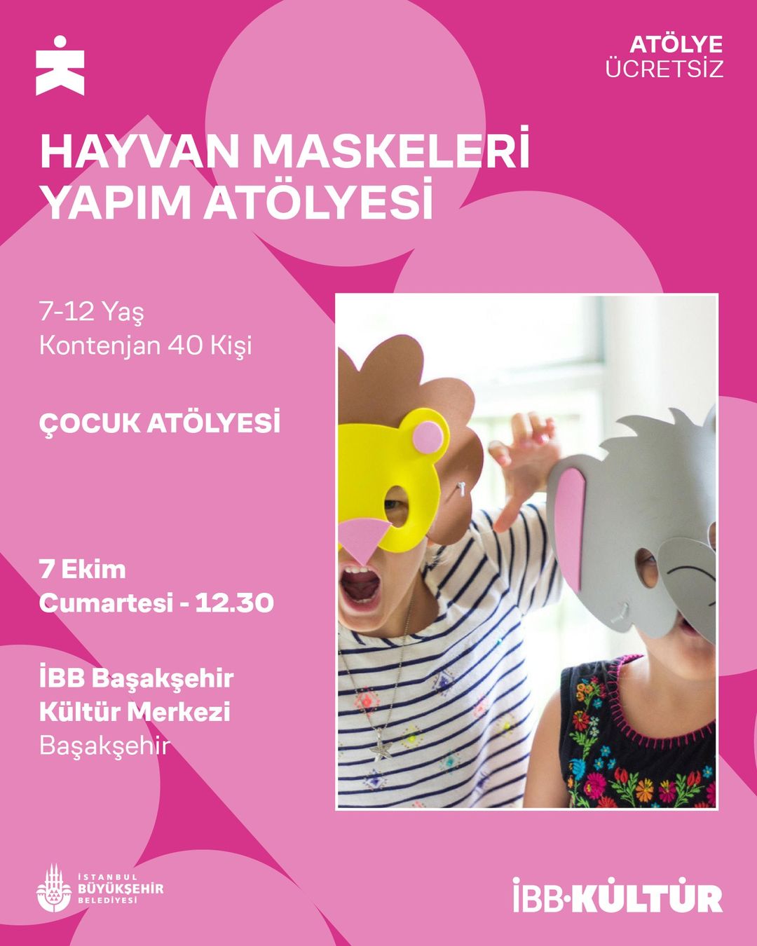 İBB Kültür - Çocuk Atölyeleri