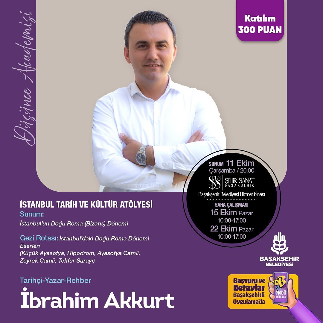 Başakşehir Belediyesi - İbrahim Akkurt ile Kültür Atölyesi