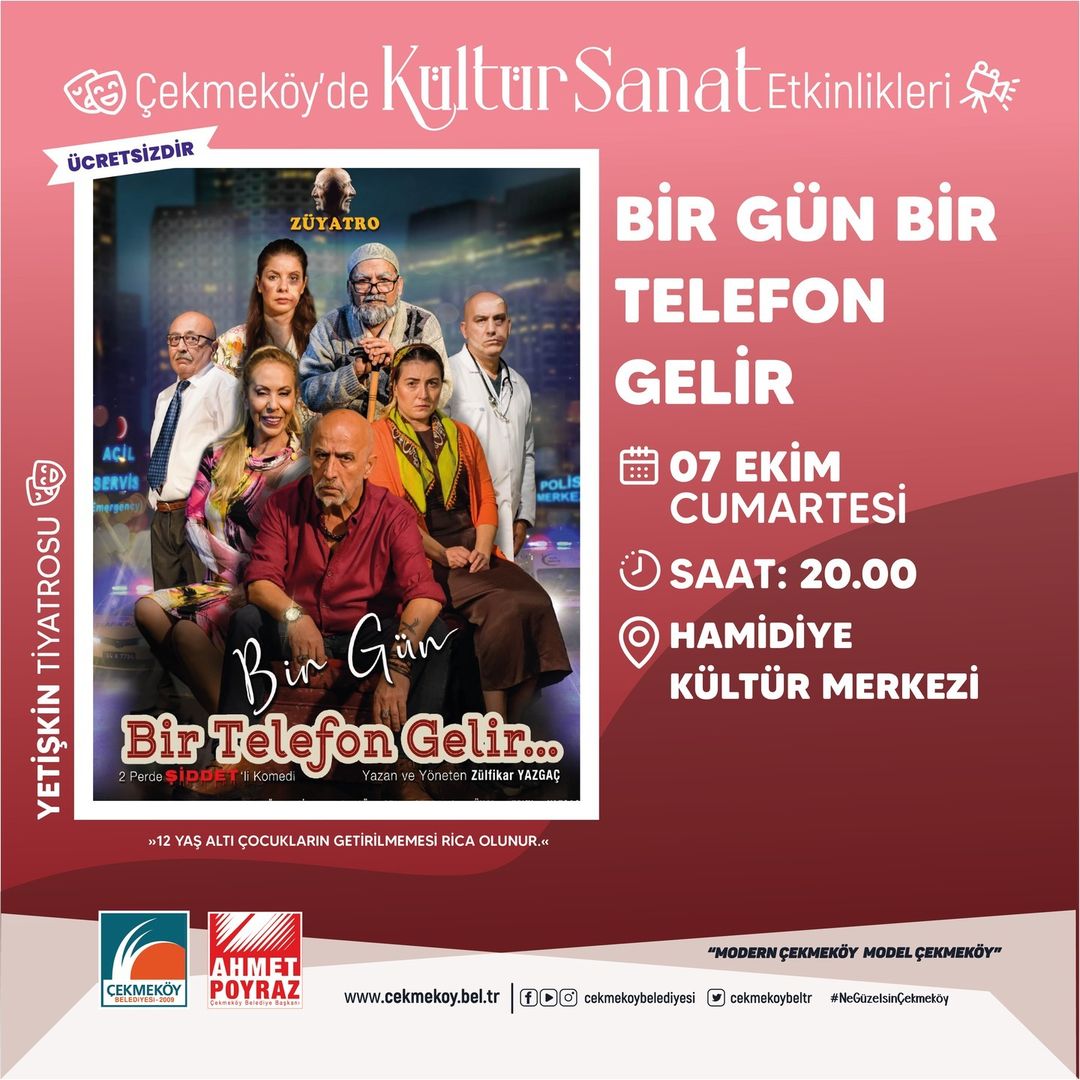 Çekmeköy Belediyesi - Bir Gün Bir Telefon Gelir