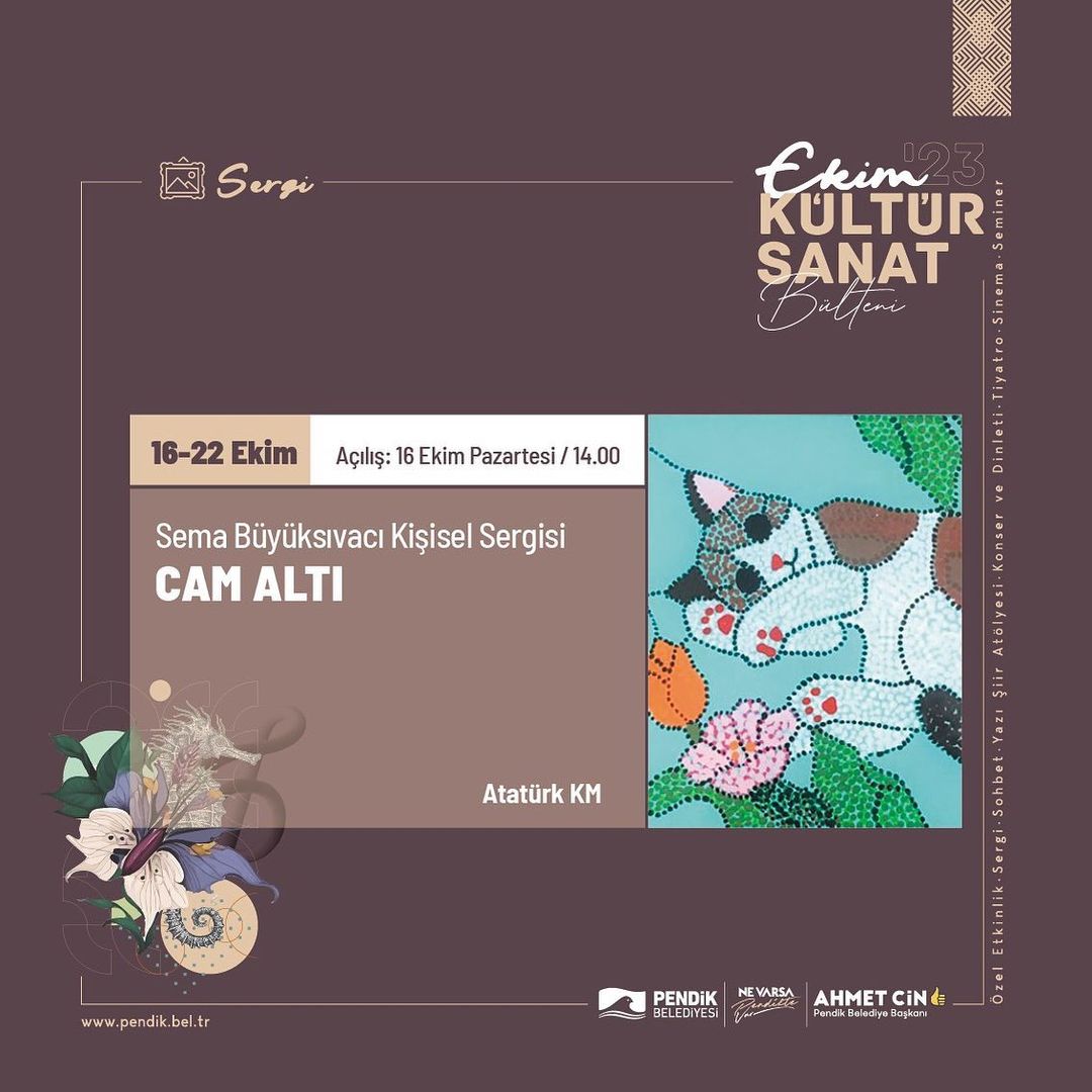 Pendik Belediyesi - Cam Altı Sergisi