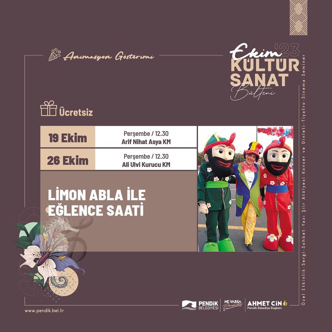 Pendik Belediyesi - Limon Abla İle Eğlence Saati