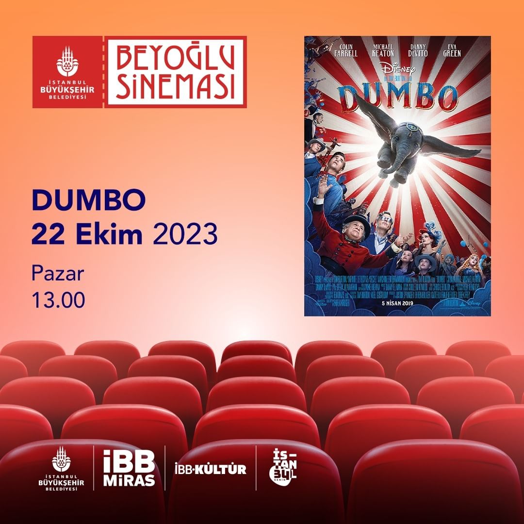 İBB - Beyoğlu Sineması’da Çocuk Sineması 'Dumbo'