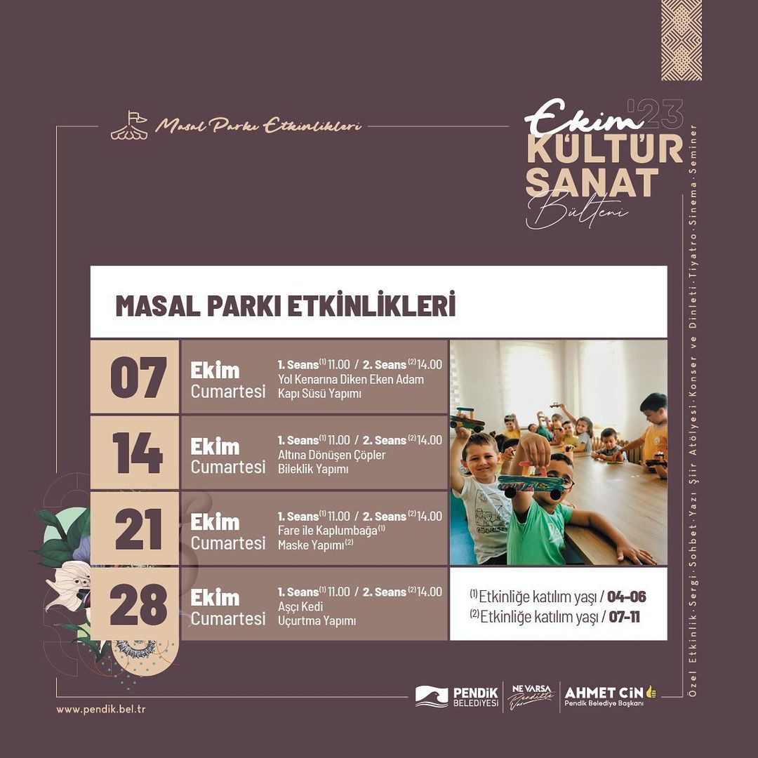Pendik Belediyesi - Masal Parkı Etkinlikleri