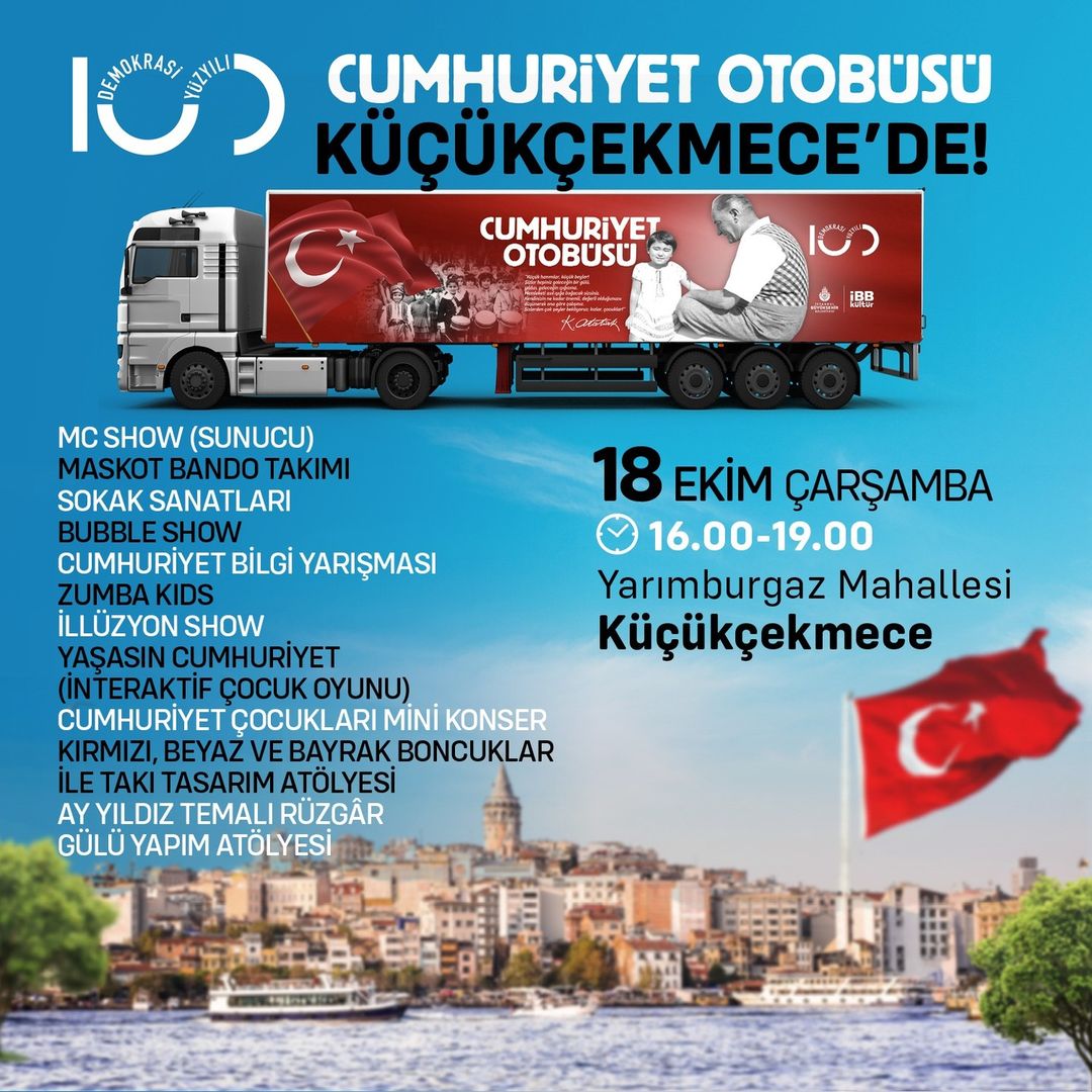 Küçükçekmece Belediyesi - Cumhuriyet Otobüsü