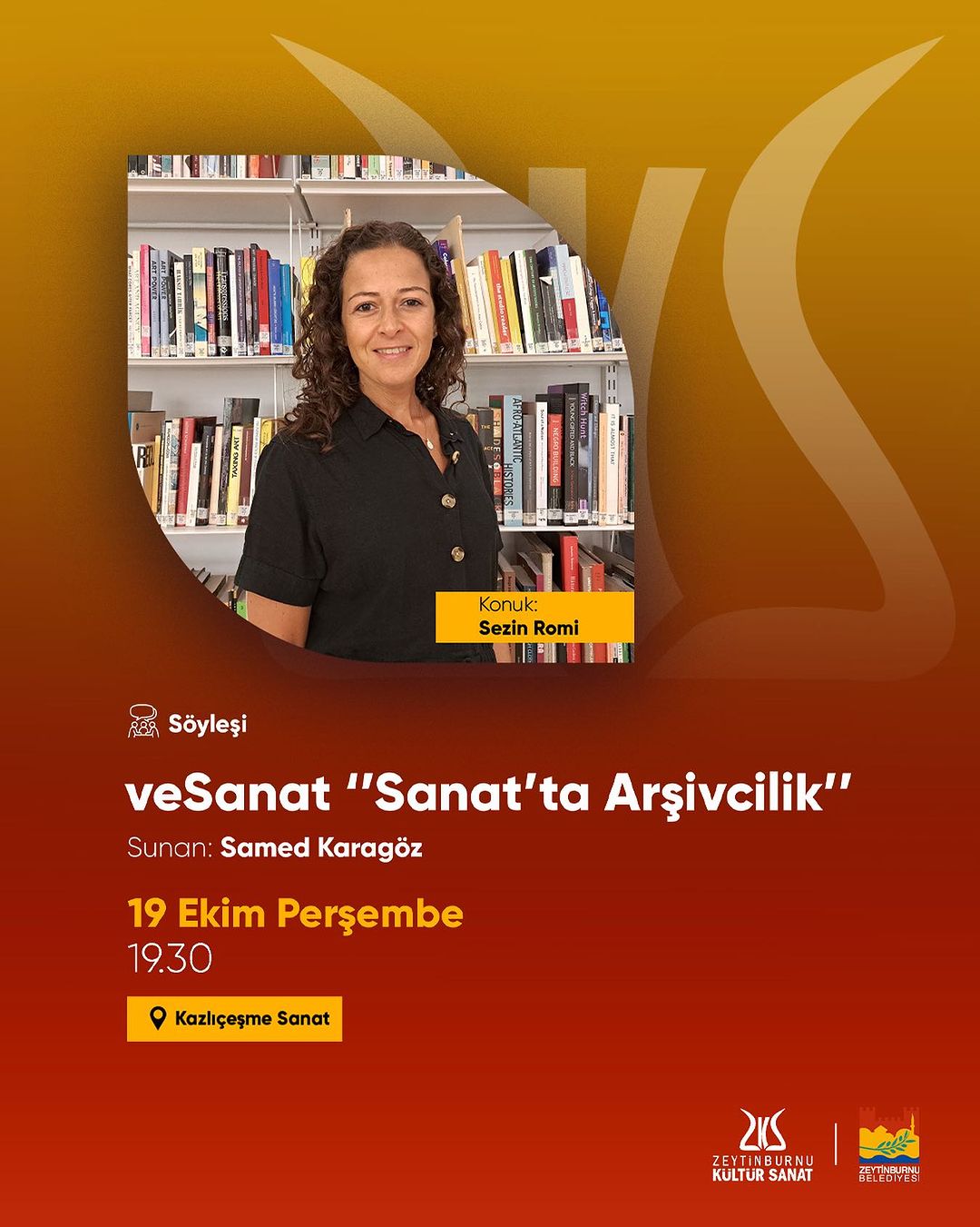 Zeytinburnu Belediyesi - Samed Karagöz ile "Sanatta Arşivcilik" Söyleşisi