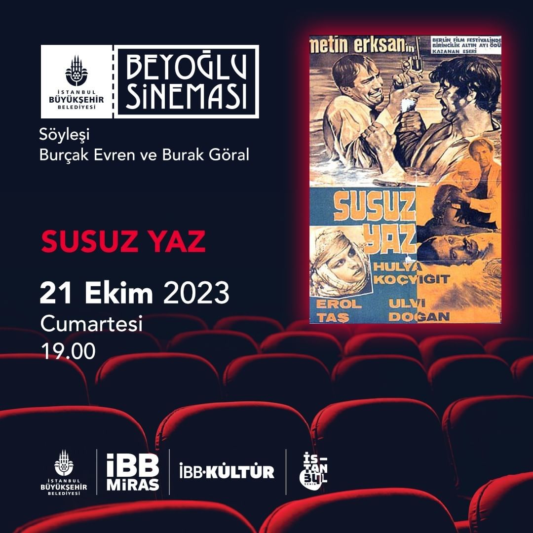 İBB - Beyoğlu Sineması’da 'Susuz Yaz' Film Gösterimi