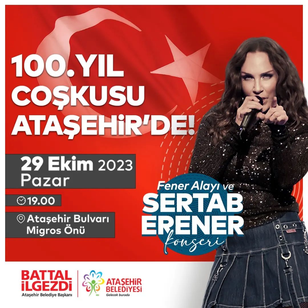 Ataşehir Belediyesi - Sertap Erener Konseri