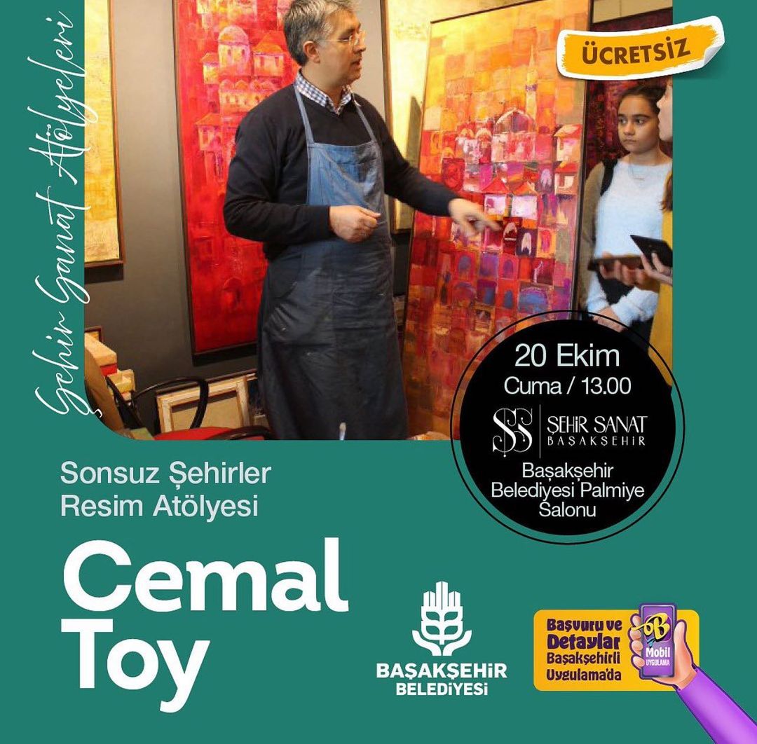 Başakşehir Belediyesi - Ressam Cemal Toy ile Resim Atölyesi