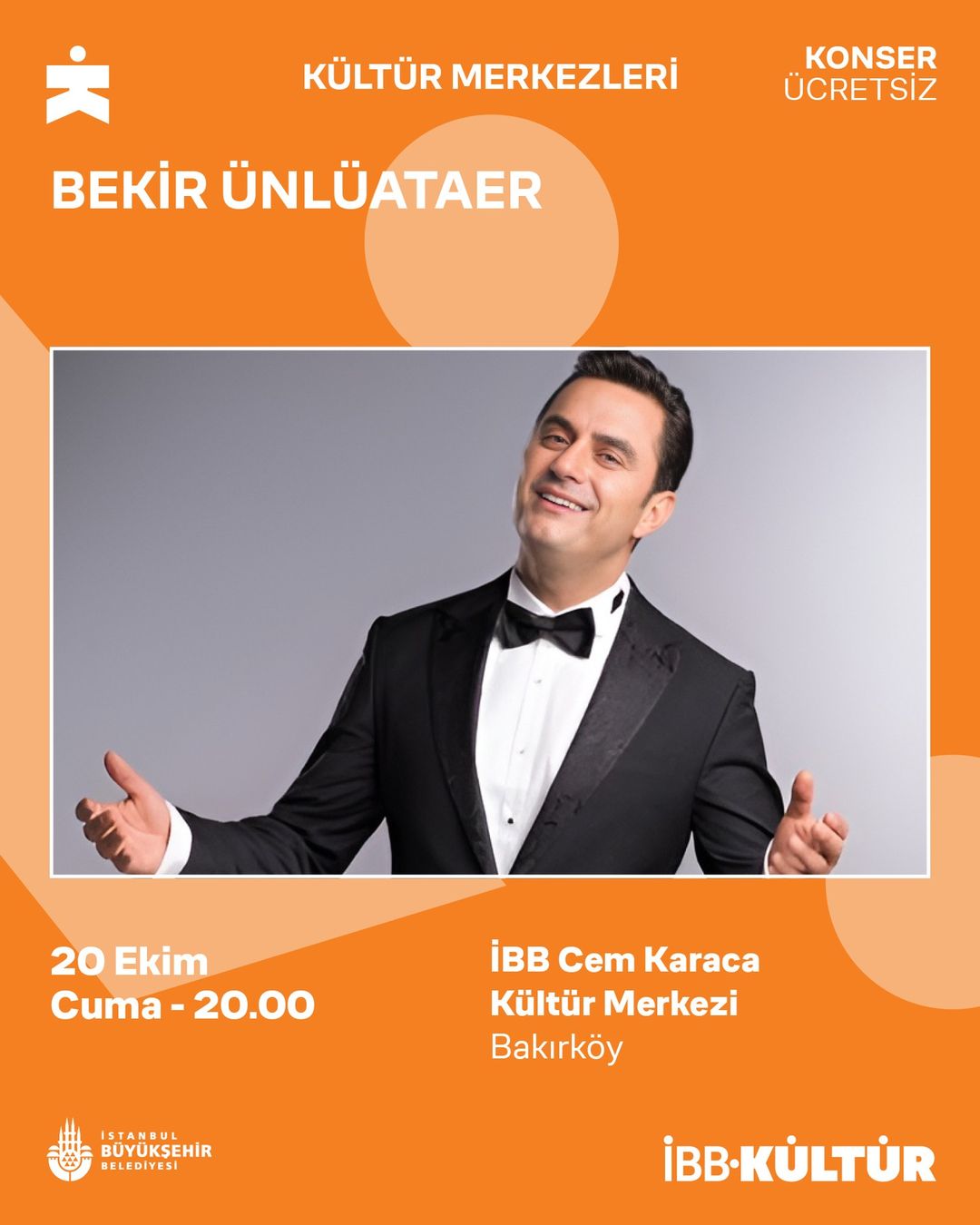 İBB - Bekir Ünlüataer Konseri