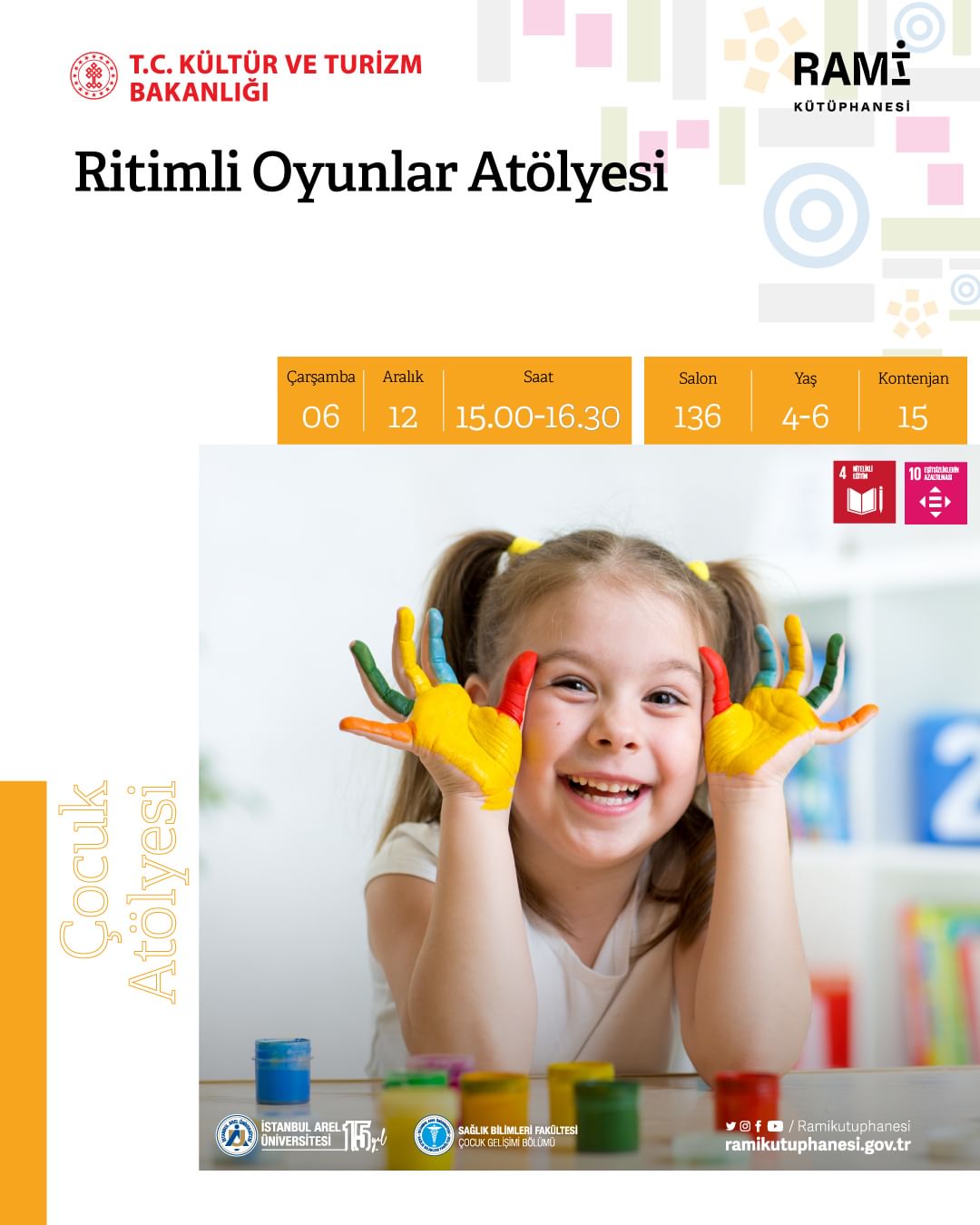 RAMİ KÜTÜPHANESİ -  Ritimli Oyunlar Atölyesi