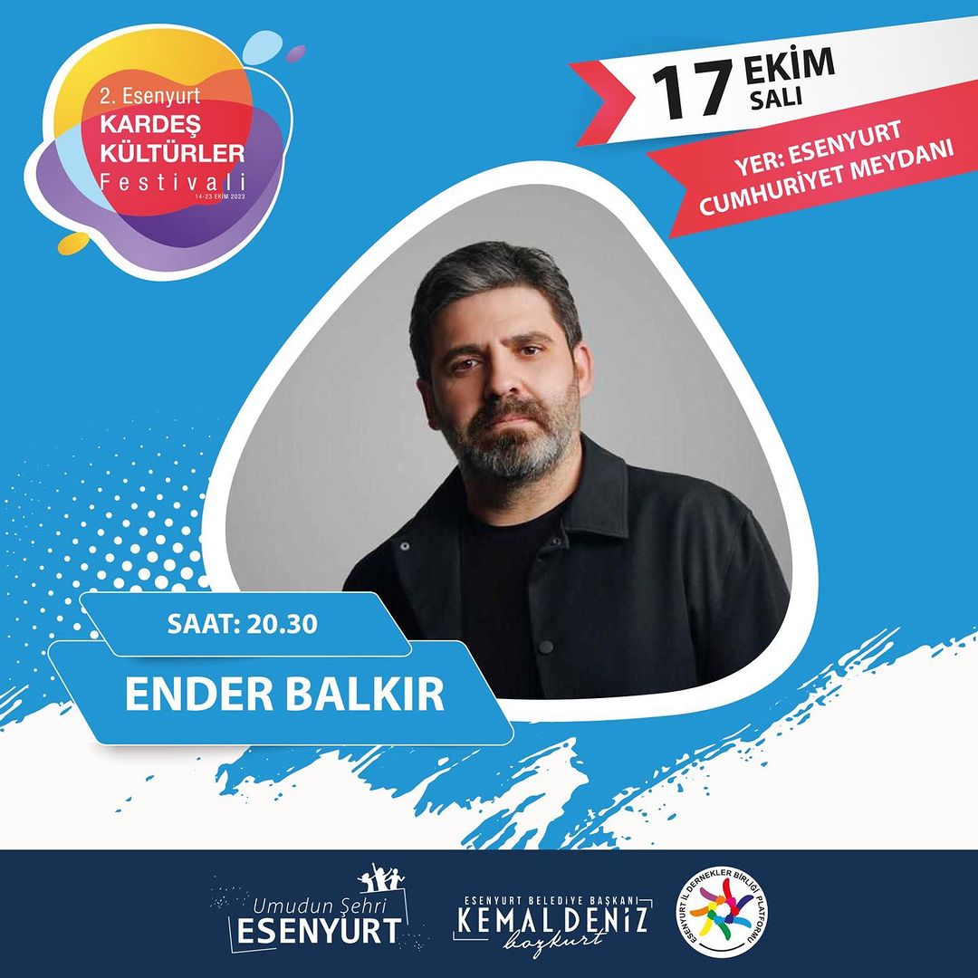 Esenyurt Belediyesi - Halk Müziği Sanatçısı Ender Balkir Konseri
