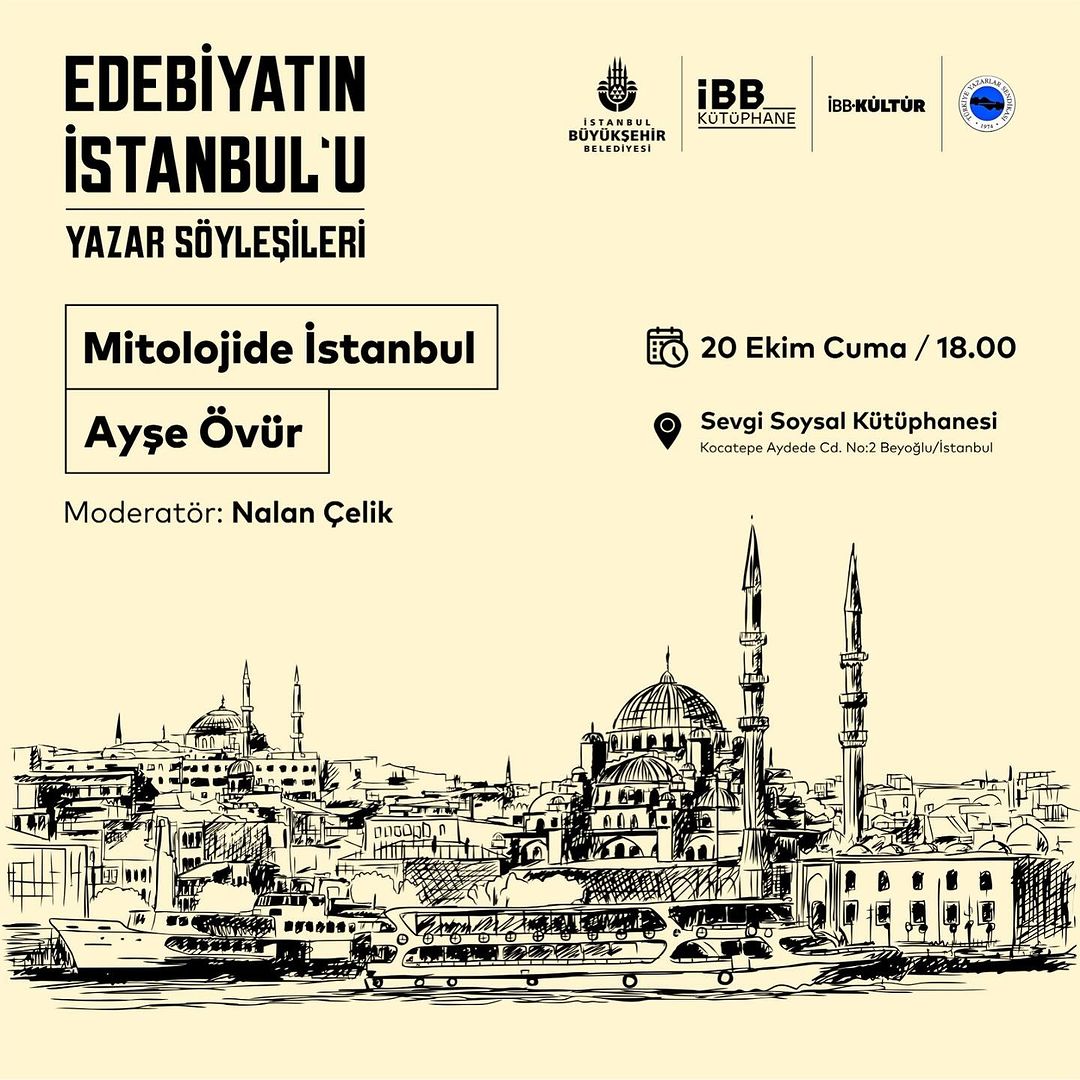 İBB -  Ayşe Övür ile Mitolojide İstanbul Söyleşisi