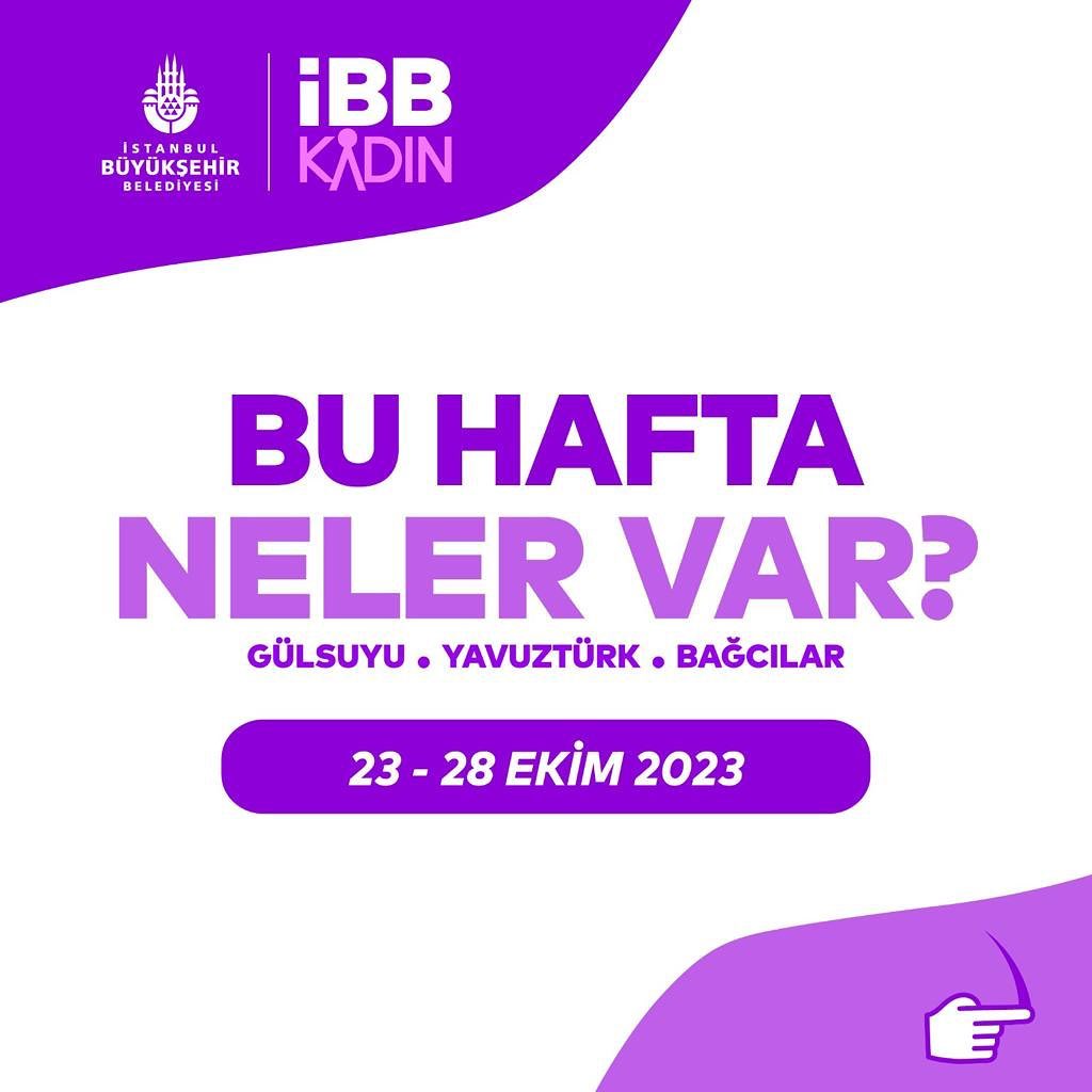İBB Kadın - Bu Hafta Neler Var? 23-28 Ekim