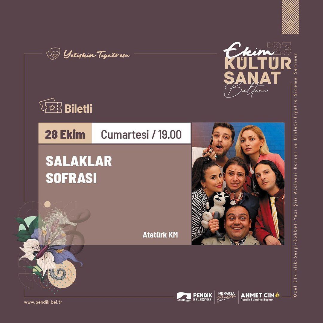 Pendik Belediyesi - Salaklar Sofrası, Yetişkin Tiyatrosu