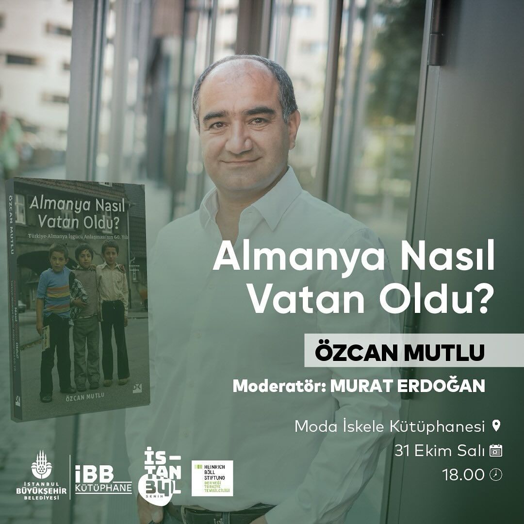 İBB - Özcan Mutlu Sohbeti ve İmza Günü 'Almanya NAsıl VAtan Oldu?'