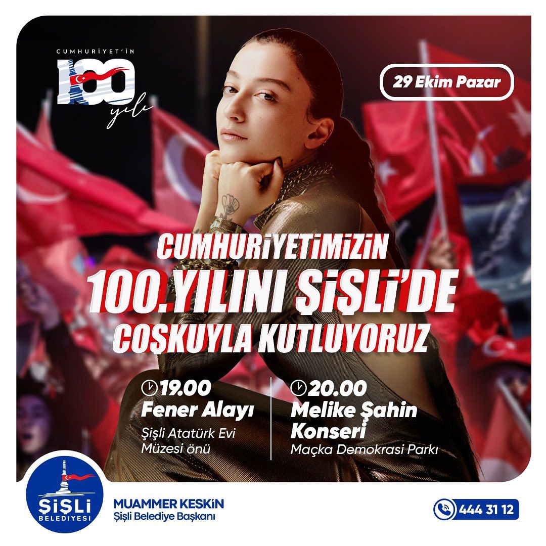 Şişli Belediyesi - Melike Şahin Konseri