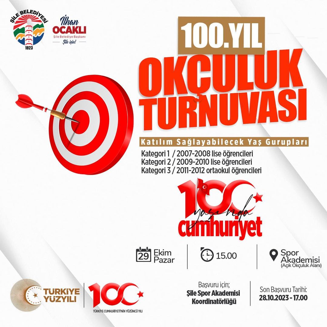 Şile Belediyesi - 100. Yıl Okçuluk Turnuvası 