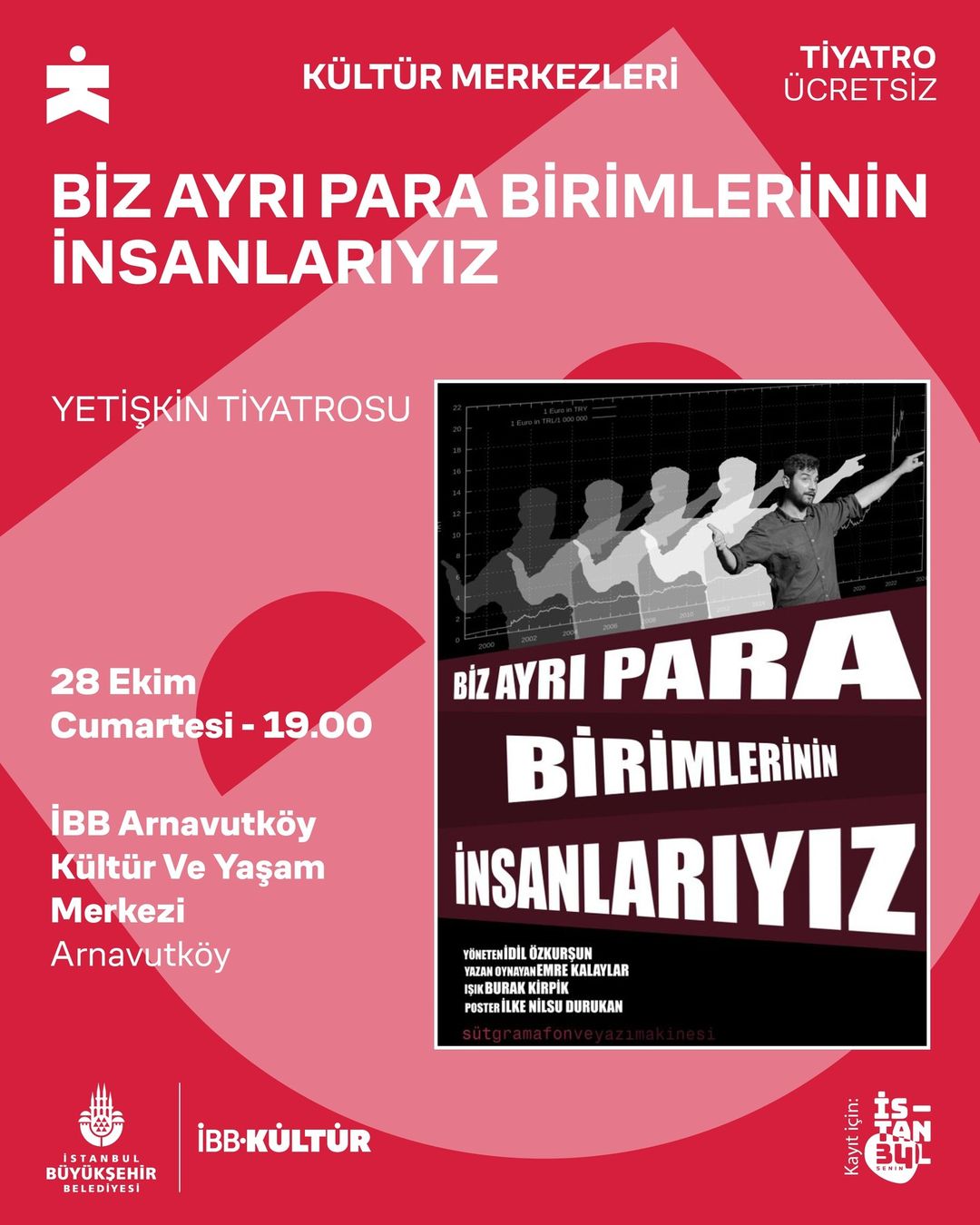 İBB - Yetişkin Tiyatrosu: Biz Ayrı Para Birimlerinin İnsanıyız
