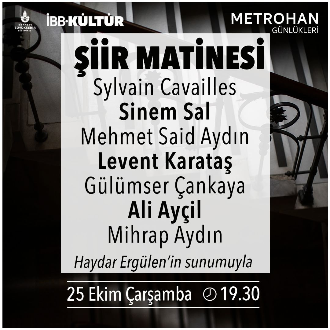 Metrohan Günlükleri - Şiir Matinesi