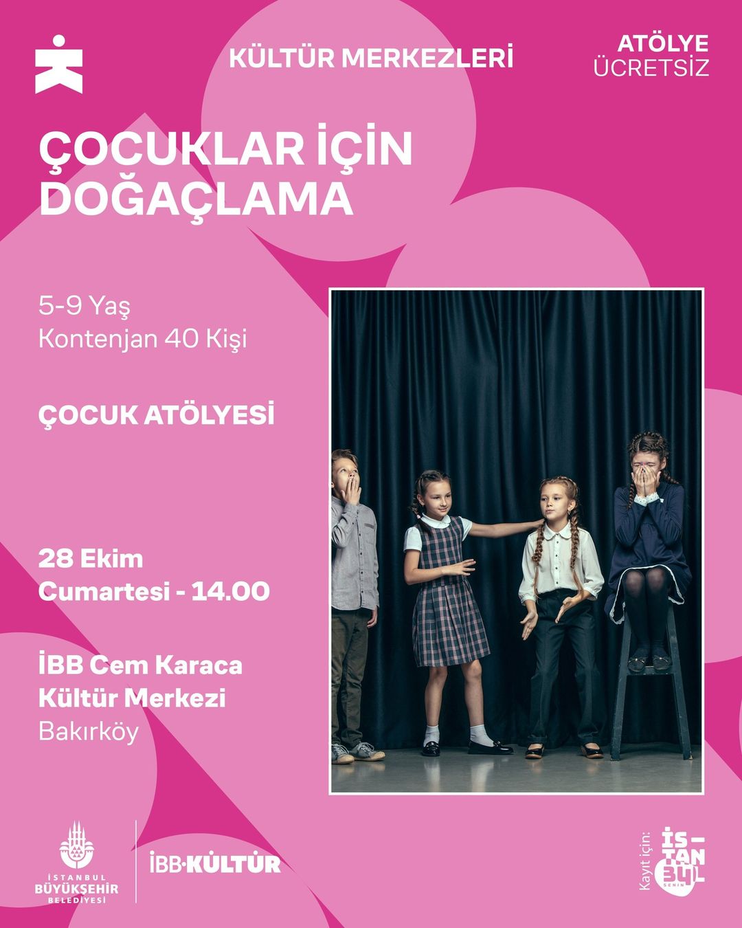 İBB - Doğaçlama Çocuk Atölyesi