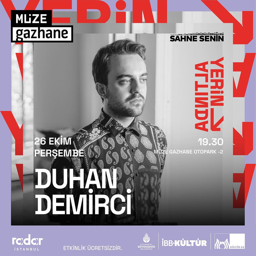 Müze Gazhane - Duhan Demirci Konseri