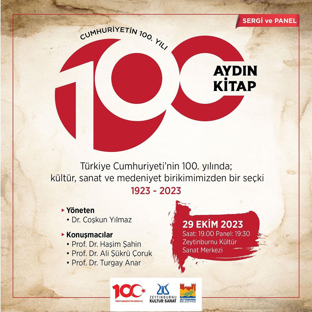 Zeytinburnu Kültür Sanat Merkezi - 100 Aydın ve 100 Kitap